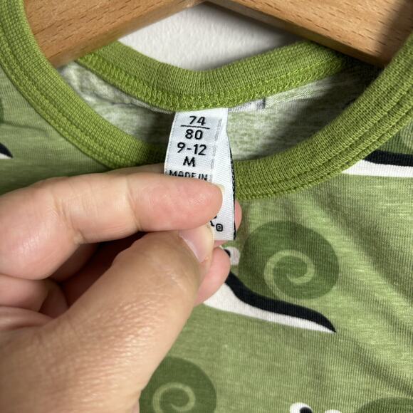 Maxomorra Green Snail Tee - Picture 4 of 5